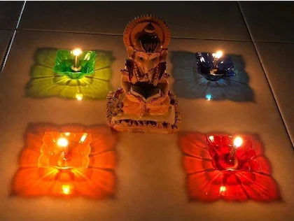 3D REFLECTION DIYA(Pack of 12)