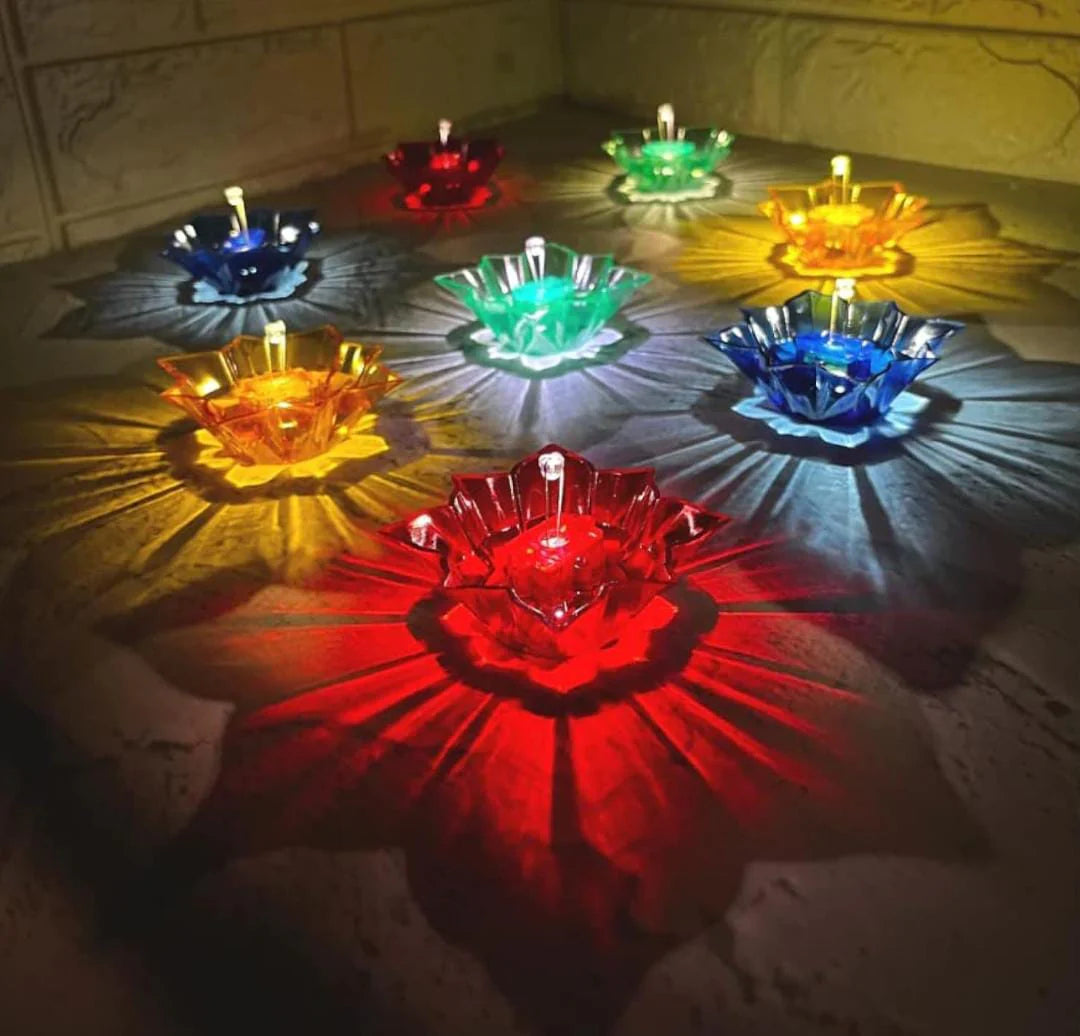 3D REFLECTION DIYA(Pack of 12)