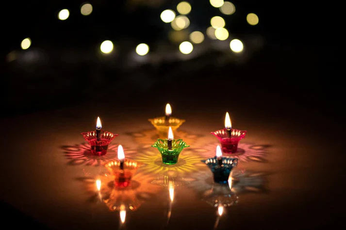 3D REFLECTION DIYA(Pack of 12)