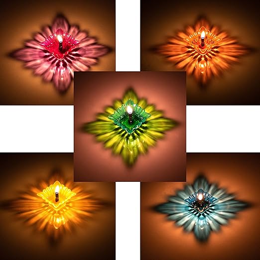 3D REFLECTION DIYA(Pack of 12)