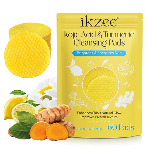 Glow Brighter, Fade Dark Spots: The Power of Turmeric & Kojic Acid in One Simple Pad(Pack of 20 pads).